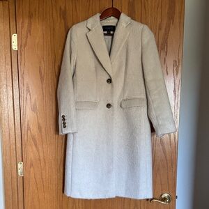 Ann Taylor Classic Cream Coat